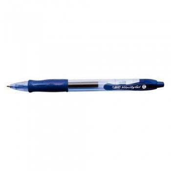 BOLIGRAFO BIC CRISTAL GELOCITY GEL GRIP AZUL
