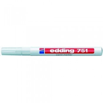 ROTULADOR EDDING 780 BLANCO O DORADO 0,8MM TINTA OPACA