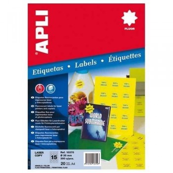 ETIQU.LASER 10370 PROMO AMARI.35 MM