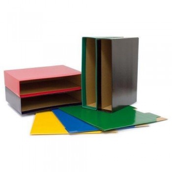 CAJA  ARCHIVADOR A4 65 MM ANCHO COLORES VARIOS