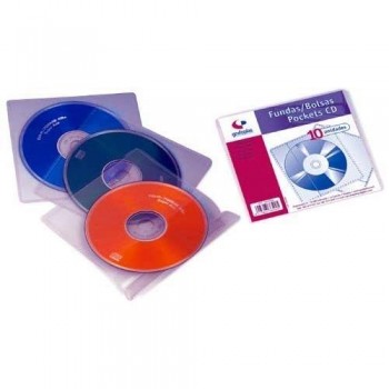 FUNDA CD BOLSA 10 UDS