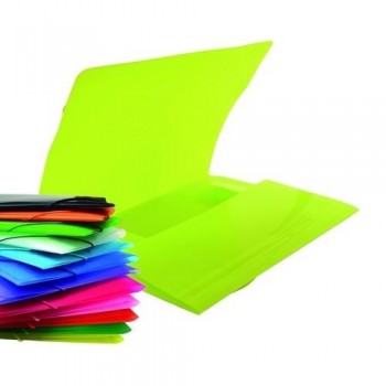 CARPETA DIN A-4 3 SOLAPAS COLOR LINE