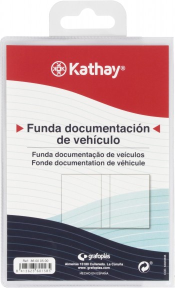 FUNDA DOCUMENTACION AUTOMOVIL BL-1 KATHAY