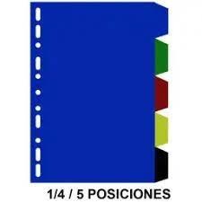 JUEGO SEPARADORES 4º 11 TAL.5 POS.OPACOS