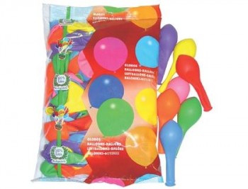 GLOBOS BOLSA 100 UNIDS