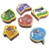 NOTAS ADHESIVAS  FIXO FIGURAS 5 COLORES X 50 HOJAS