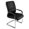SILLA CONFIDENTE IMITACION PIEL ECO RD-987 NEGRO