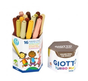 ROTULADORES PUNTA GRUESA GIOTTO TURBO MAXI