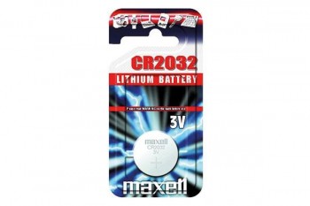 PILA DE BOTON DE LITIO MAXELL CR2032 3V