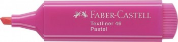 MARCADOR TEXTLINER 46 PASTEL SUPERFLUORESCENTES FABER CASTELL