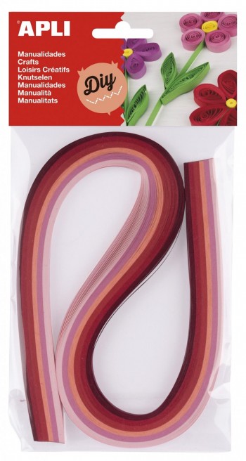 PAPEL QUILLING TONOS VARIOS COLORES 120 TIRAS
