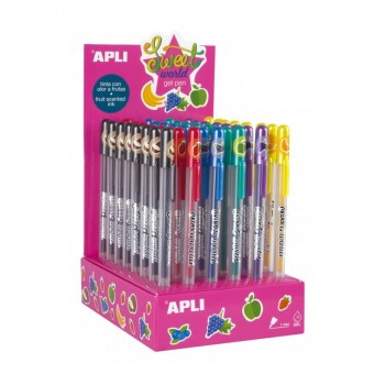 BOLIGRAFO SWEET WORLD GEL COLORES APLI