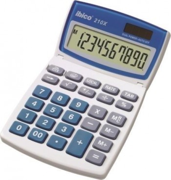 CALCULADORA SOBREMESA 12 DÍGITOS 212X IBICO