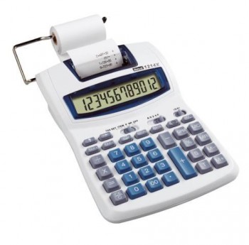 CALCULADORA IMPRESORA 12 DIG 1214X IBICO