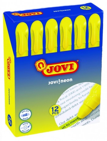 MARCADORES GEL EN STICK COLOR AMARILLO