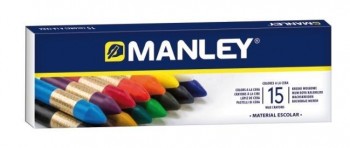 CERAS BLANDAS MANLEY COLORES SURTIDOS