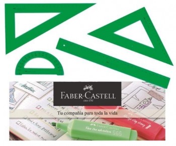 JUEGO REGLAS FABER CASTELL 65021