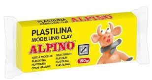 PLASTILINA  150 GRS  ALPINO