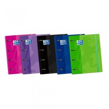 CARPETA A4 4A DE 35MM C/RECAMBIO 100H 90GR COLORES VIVOS EUROPEAN BINDER