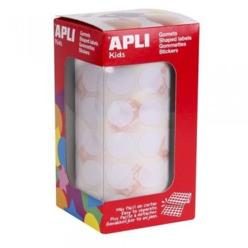 GOMETS ACHAROLADO ADHESIVO PERMANENTE ROLLO 15 MM APLI
