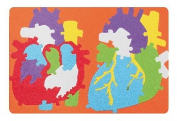 PUZZLE "EL CUERPO HUMANO" DE GOMA EVA