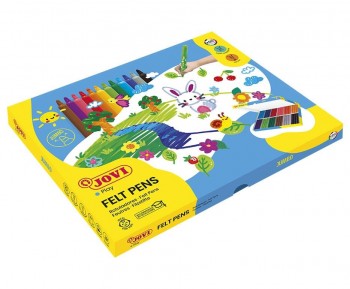 ROTULADORES GRUESOS JOVI 12 COLORES MAXI JUMBO