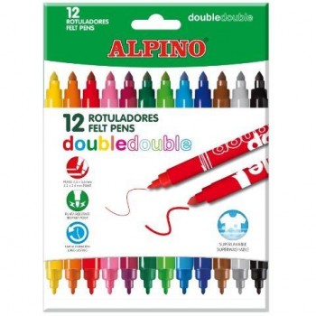 ROTULADORES ALPINO DOBLE PUNTA
