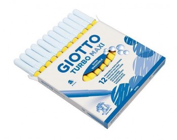 ROTULADORES GIOTTO TURBO MAXI 12 UDS UN SOLO COLOR