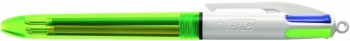 BOLIGRAFO BIC 4 COLORES FLUORESCENTE