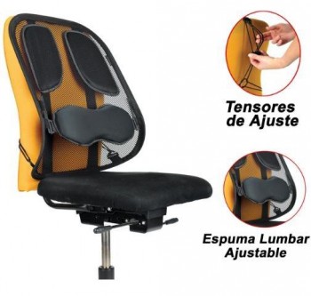 RESPALDO ERGONOMICO REJILLA MESH PROFESIONAL SERIES