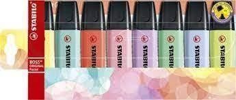 ROTULADOR STABILO BOSS PASTEL FLUORESCENTE