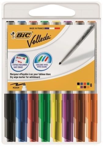 ROTULADOR PIZARRA VELLEDA 1741 COLORES 8 UDS
