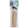 PINCELES DE MADERA VARIAS MEDIDAS PACK 6 UDS