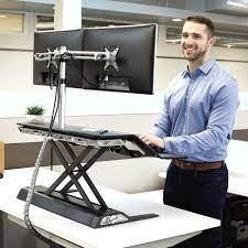 ESTACION DE TRABAJO LOTUS  DX SIT-STAND NEGRO FELLOWES