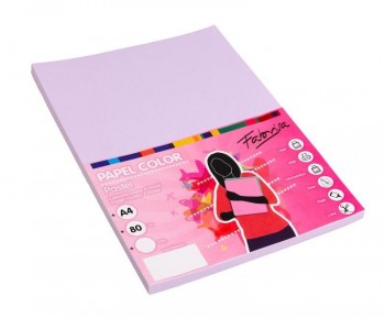 PAPEL 80G A4 100H LILA