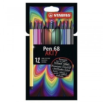 ROTULADOR STABILO PEN 68 ARTY LINE ESTUCHE CARTÓN