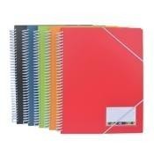 CARPETA DE 20 O 40 FUNDAS ESPIRAL 360º VITAL COLOR