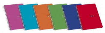 CUADERNO ESPIRAL FOLIO 80 H 60 GR TAPA DURA ENRI
