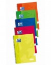 CUADERNO FOLIO 80H. 90G CUADRO 4MM T/EXTRADURA SURTIDOS OXFORD SCHOOL