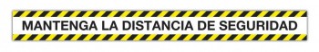CINTA MANTENGA LA DISTANCIA 100X10