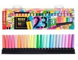 ROTULADOR FLUOR STABILO BOSS ARTY LINE DESKSE T CON 23 UDS
