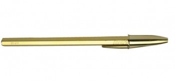 BOLIGRAFO BIC CRISTAL CUERPO ORO Y PLATA