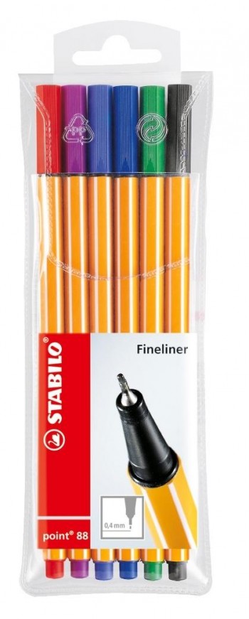 ESTUCHE ROTULADORES POINT 88 STABILO