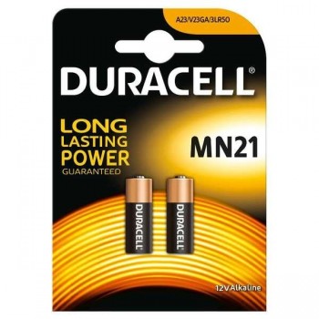 PILA ALCALINA ESPECIAL MN21 DE12V DURACELL PACK 2 UDS