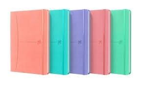 LIBRETA COSIDA OXFORD  SIGNATURE  A5 80H OP 1 LINEA PASTEL