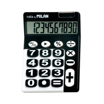 CALCULADORA MILAN 10 DIGITOS TOUCH DUO COLORES VARIOS COMBINADOS
