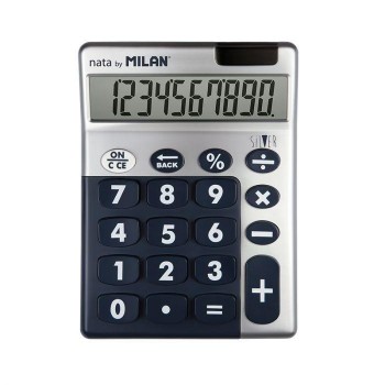 CALCULADORA MILAN 10 DIGITOS TOUCH DUO COLORES VARIOS COMBINADOS