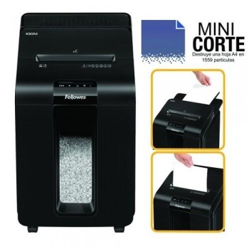 DESTRUCTORA AUTOMAX 100M MINICORTE DE 4X10MM FELLOWES