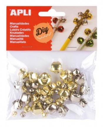 CASCABELES ORO Y PLATA 40 U