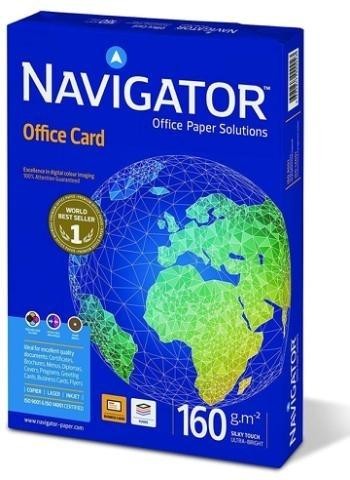 PAPEL A4 160GRS NAVIGATOR OFFICE CARD 250 H
